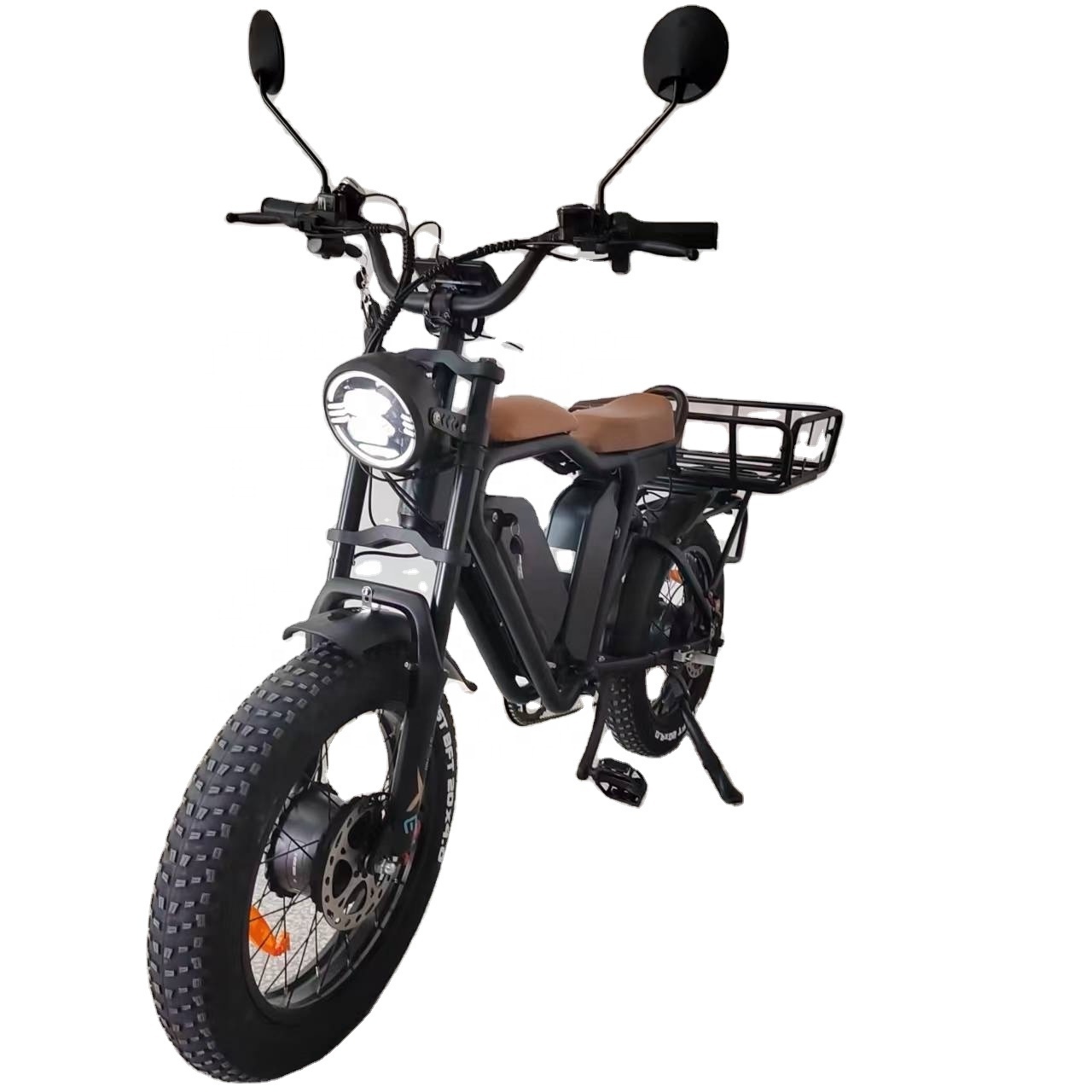 Cargo Fat Bike Electric Dual Motor 2000W 44 Ah 48v 55kmh Full Suspension Oil Brake long range  Fast Delivery ELECTRIC CARGO BIKE