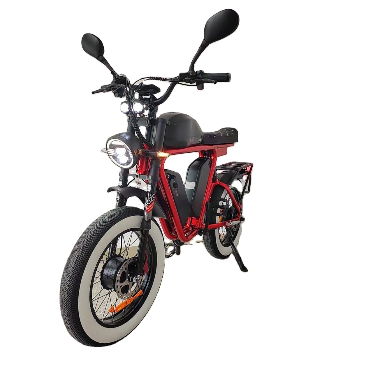 Dual Motor Bafang Brand 2000W Triple Battery 70Ah52V Aluminum Frame Fat Tire long Range Off Road Fast Dual Motor Electric Bike