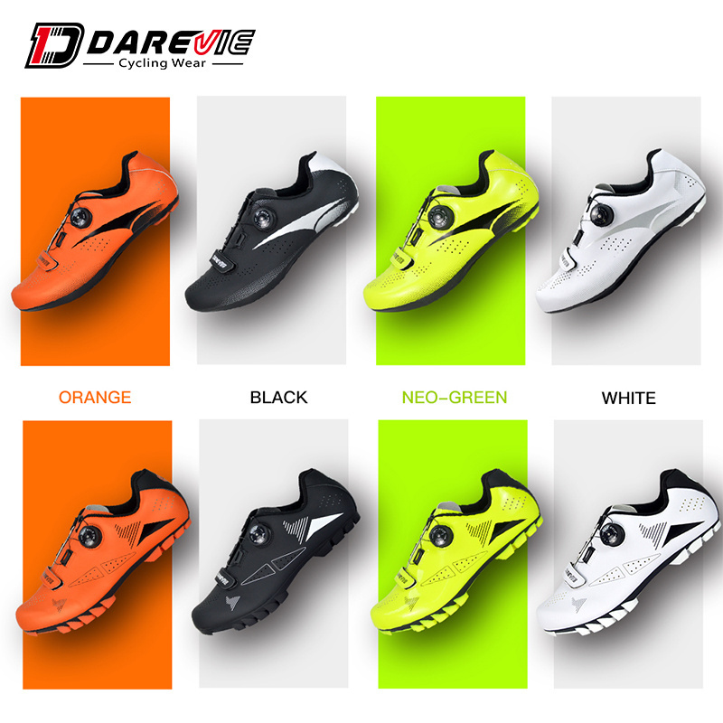 Wholesale Waterproof Light Shoes Running Cycling Mtb Bike Sports Cilpless Cleats Cycling Shoes Rack Winter Parts Silver Triatlon