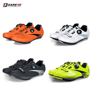 Wholesale Waterproof Light Shoes Running Cycling Mtb Bike Sports Cilpless Cleats Cycling Shoes Rack Winter Parts Silver Triatlon