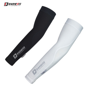 Darevie Customize Cooling Football Arm Cover Compression Basketball Sports Cycling Arm Sleeves Uv Protection Arm Sleeve