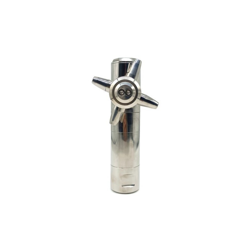 Factory Direct Stainless Steel Sanitary 360 Degree High Pressure Rotary Jet Cleaning SprayNozzle Rotary Tank Washing Nozzle