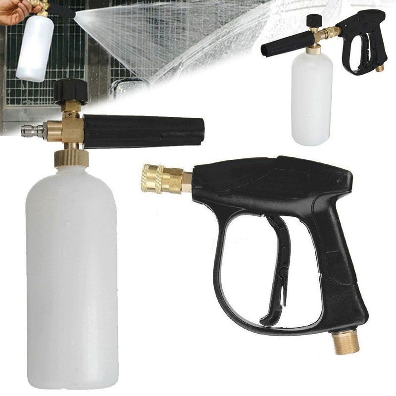 High Pressure Washer Gun M22 Hose Connector Soap Foam Sprayer Nozzle Quick Connector Pressure Water Gun Car Cleaning