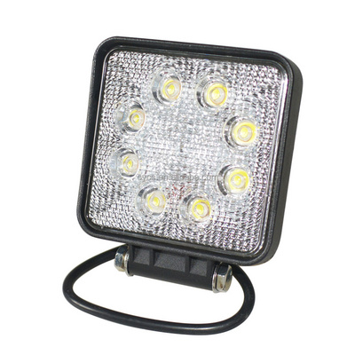 12V 24V LED Flood Lamp LED Work Light Forklift Off Road spot flood square 24w led truck work light led headlights car work light