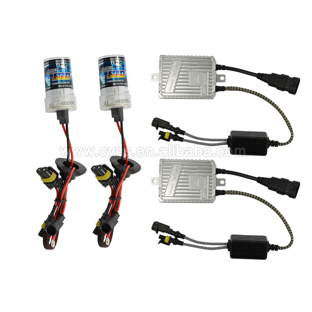 6000k 8000k 12000k AC 12V 55w H1 hid light xenon kit