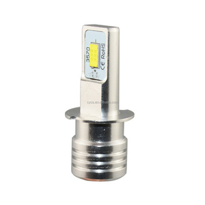 New Arrival car led headlight super bright 2side auto led light h3 3570 car led bulb h3 auto light