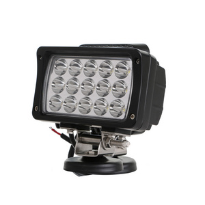 CE ROHS IP67 24V 12V waterproof square spot flood beam off road spotlight led driving lamp 45w led work light for trucks