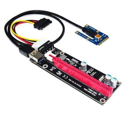 Mini PCIe to PCI express 16X Riser for Laptop External Graphics Card