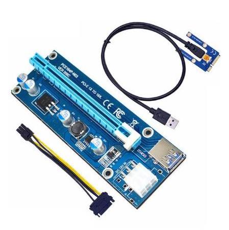 Mini PCIe to PCI express 16X Riser for Laptop External Graphics Card