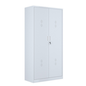 2-Door Steel Cleaning Cabinet Sanitary Ware Lockers Mop Broom Cleaning Tool Storage  cabinet