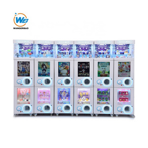 Gaming Equipment Multiplayer Coin Operated Gacha Gift Center Latest Gashapon Toy Capsule Vending Machine Custom Gashapon Machine