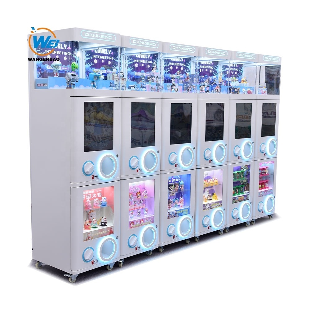 Gaming Equipment Multiplayer Coin Operated Gacha Gift Center Latest Gashapon Toy Capsule Vending Machine Custom Gashapon Machine