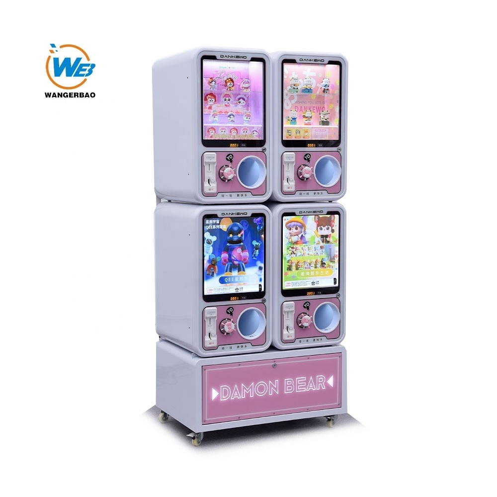 Factory 2023 Hot Sale Arcade Coin Operated Gashapon Toy Vending Equipment For Kids Games Machine Capsule Gacha Gashapon Machines