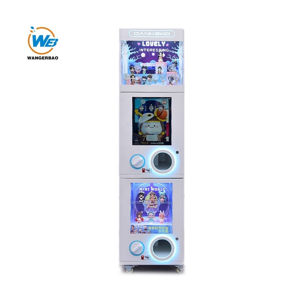 Gaming Equipment Multiplayer Coin Operated Gacha Gift Center Latest Gashapon Toy Capsule Vending Machine Custom Gashapon Machine