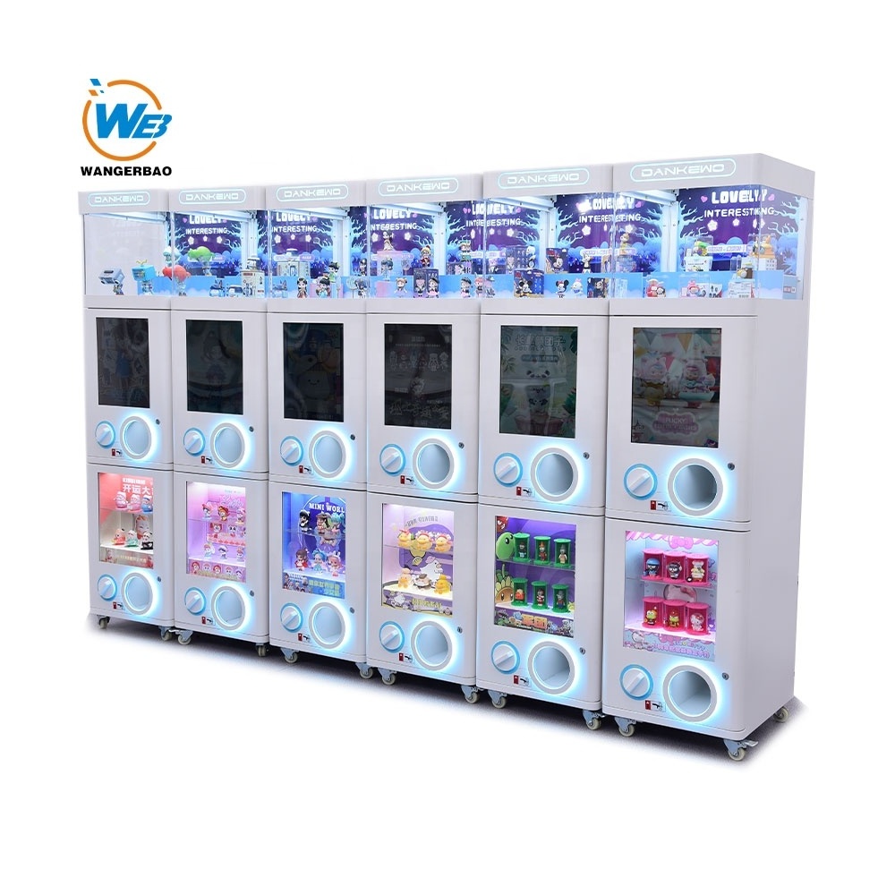 Gaming Equipment Multiplayer Coin Operated Gacha Gift Center Latest Gashapon Toy Capsule Vending Machine Custom Gashapon Machine