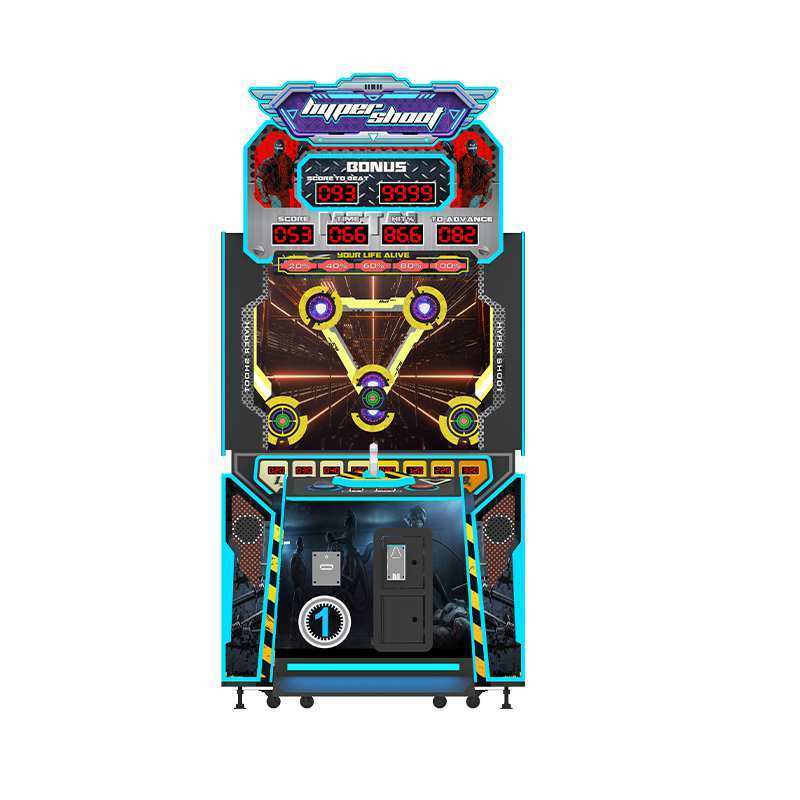 Coin Operated  Hyper shoot Arcade Shooting Game Coin Operated Machine Wholesales Arcade Game