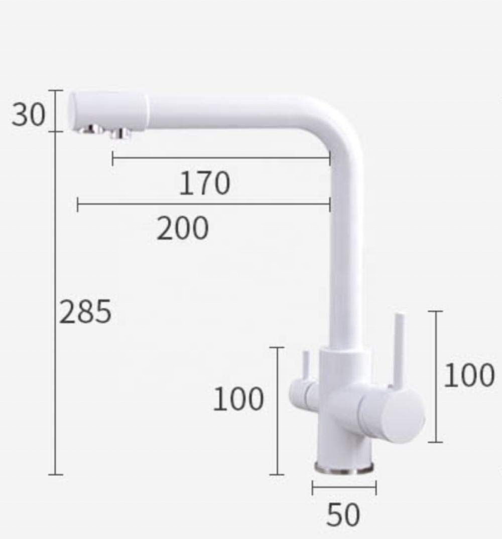 CYEN 2024 new arrivals kitchen hot and cold water drinking water directly white color kitchen water 3 ways kitchen sink faucet