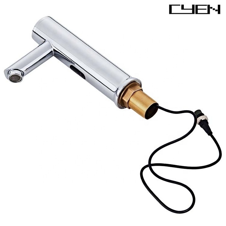 CYEN High Quality Lavatory Wash Hand Electronic Infrared Motion Touchless Water Tap Automatic Sensor Faucet