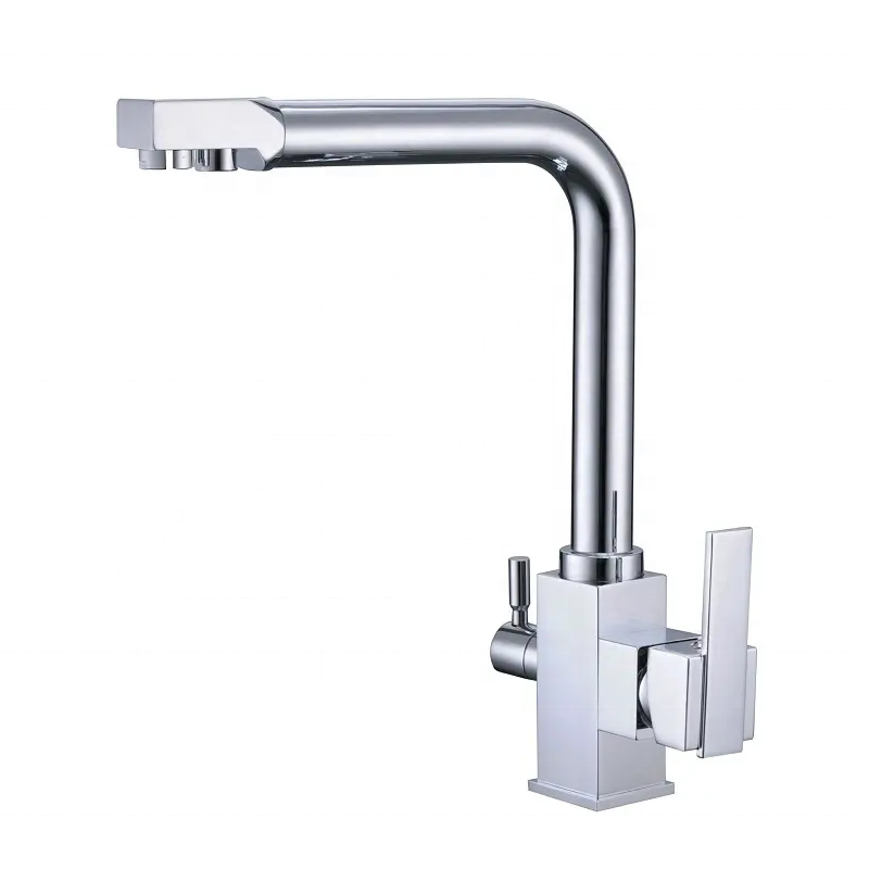 CYEN 2023 Popular Water Filtration System and Hot and Cold Water Three Flow 3 Way Kitchen Faucets