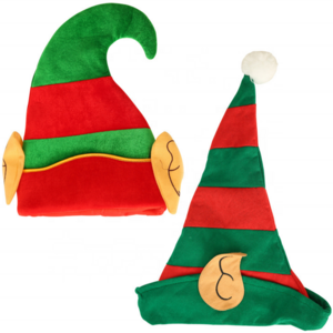 New Christmas decorations christmas elf hat child adult christmas hat creative cartoon hat