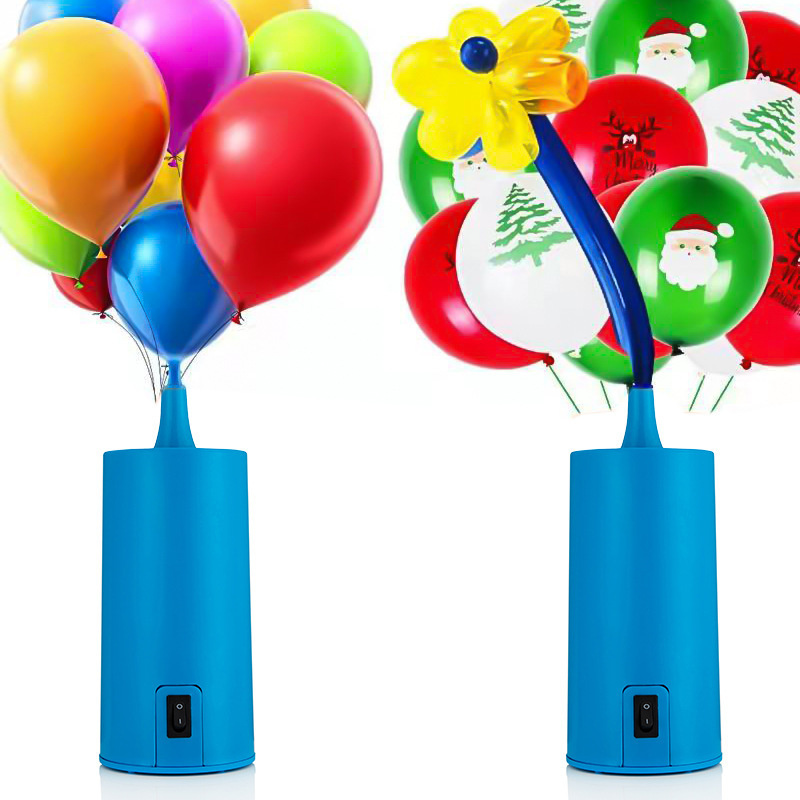 Electric Balloon Air Pump Inflator Nozzle Globos Machine Air Balloon Blower for Party Balloon Arch Column Stand Inflatable