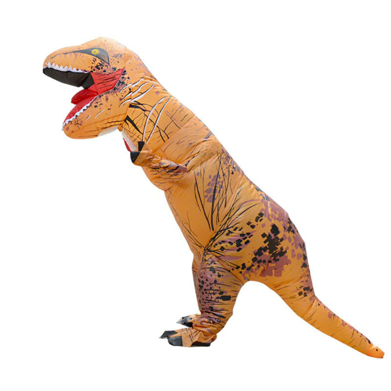 Dinosaur Inflatable Costume Party Cosplay Adult Kids Costumes Mascot Party Animal Halloween T-REX Dino Boys Girls Cartoon Suit