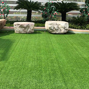 Outdoor high-end garden decorative grass green fake artificial grass synthetic lawn carpet UV resistant turf