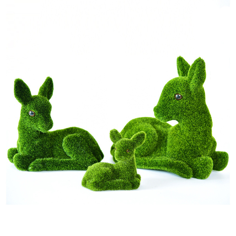 Artificial grass cut animal artificial grass animal topiary dog topiary fake artificial animal