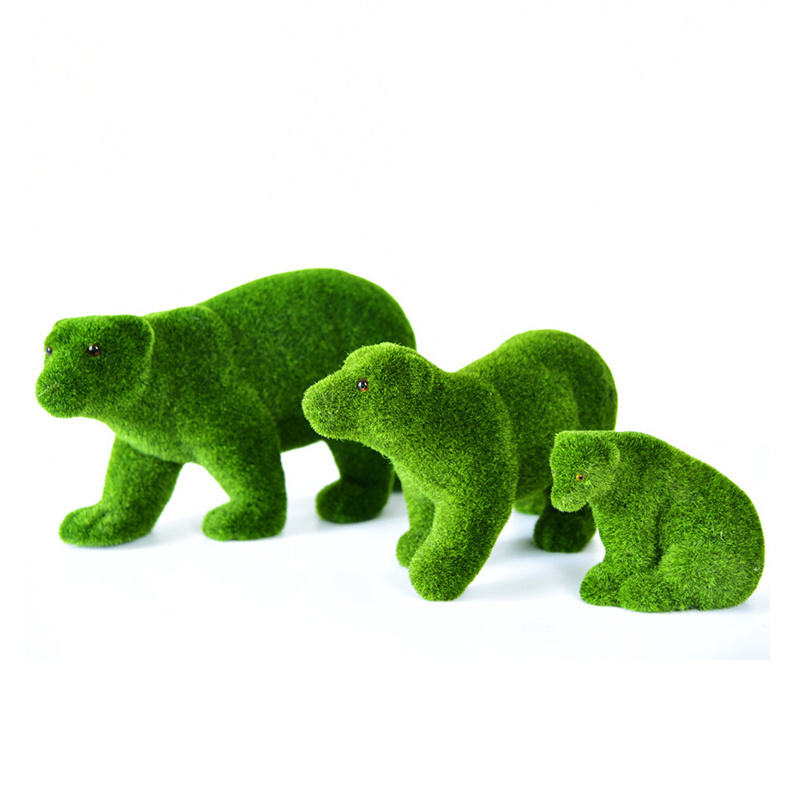 Artificial grass cut animal artificial grass animal topiary dog topiary fake artificial animal