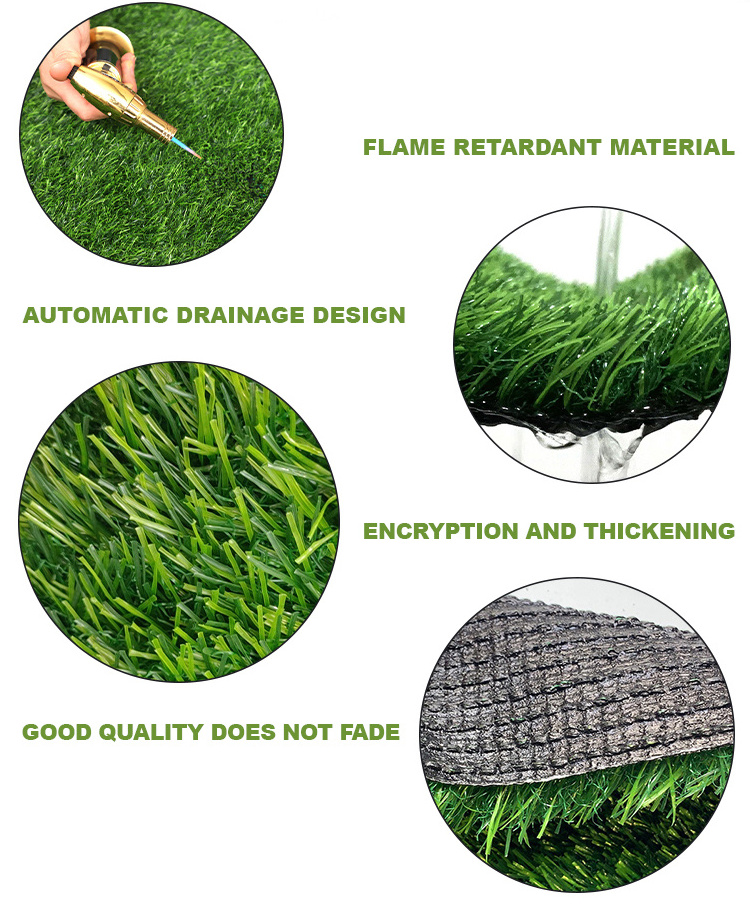 Outdoor Football Artificial Grass Synthetic Turf Soccer