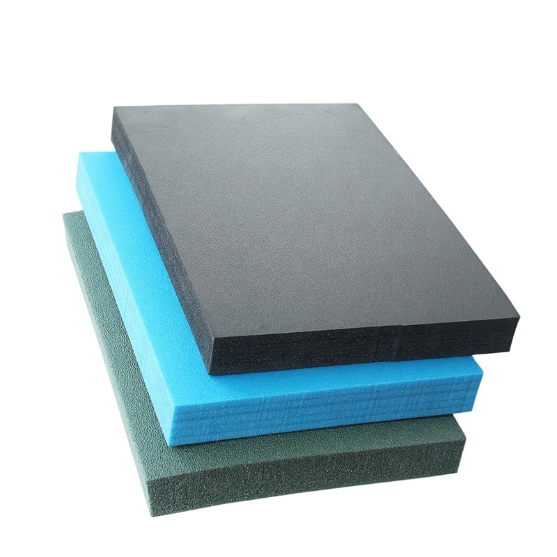 FR Cross Linked Closed Cell PE FOAM Multicolor  Polyethylene Material Buns XPE Foam Blocks Manufacturer