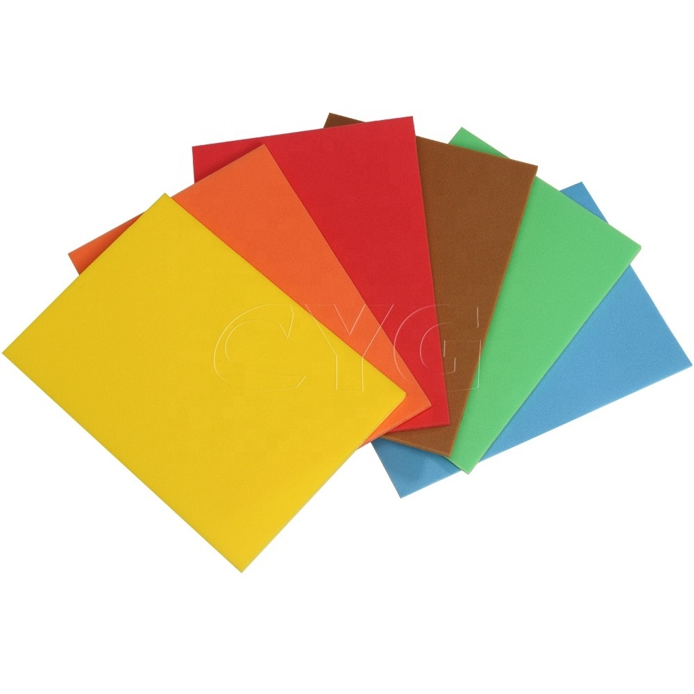 China best quality normal pe foam sheet,plastic pe, colorful pe foam for crafts and arts