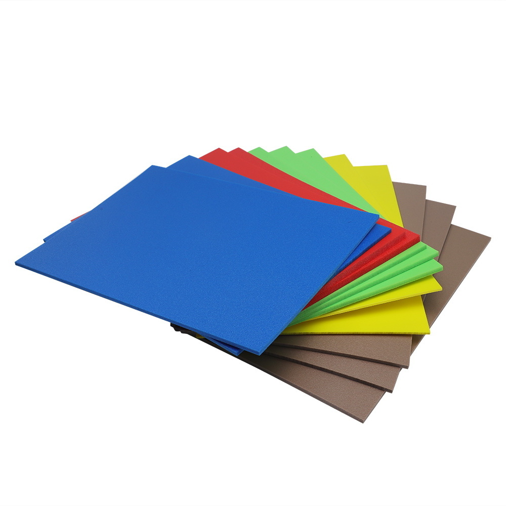 China best quality normal pe foam sheet,plastic pe, colorful pe foam for crafts and arts