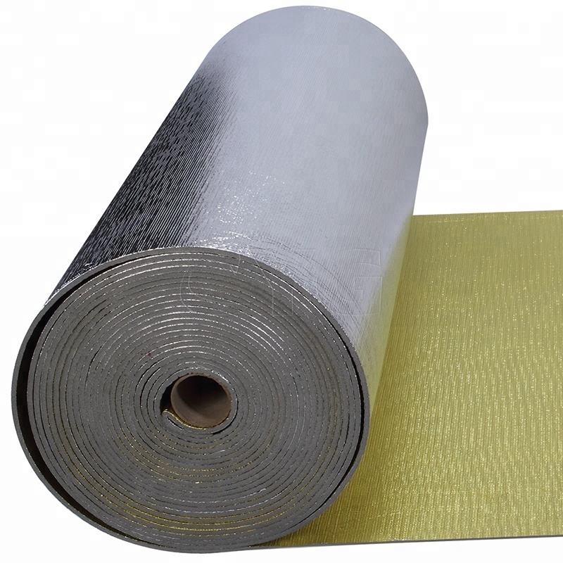 Aluminium Foil Insulated Roof Panels Sheet For Insulation With Pe Backed Xlpe Film Ixpe Aluminized Polyethylene Foam