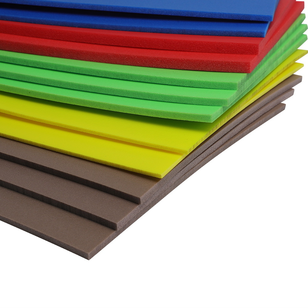 China best quality normal pe foam sheet,plastic pe, colorful pe foam for crafts and arts