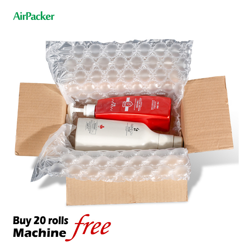 bubble roll wrap protective packaging air bag  roll air pillow air cushions bubble packaging foam roll packaging