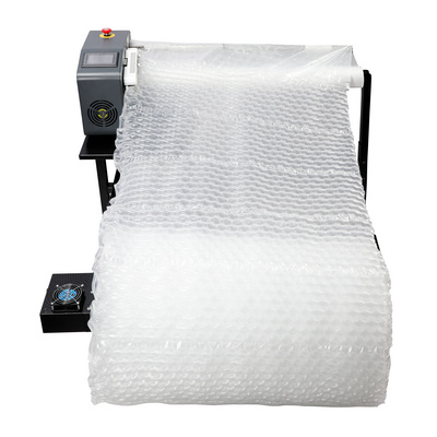 Air Cushion Film Bubble Roll Wrap Machine for 100CM Width Bubble Film Inflatable and Sealing to Protect Goods