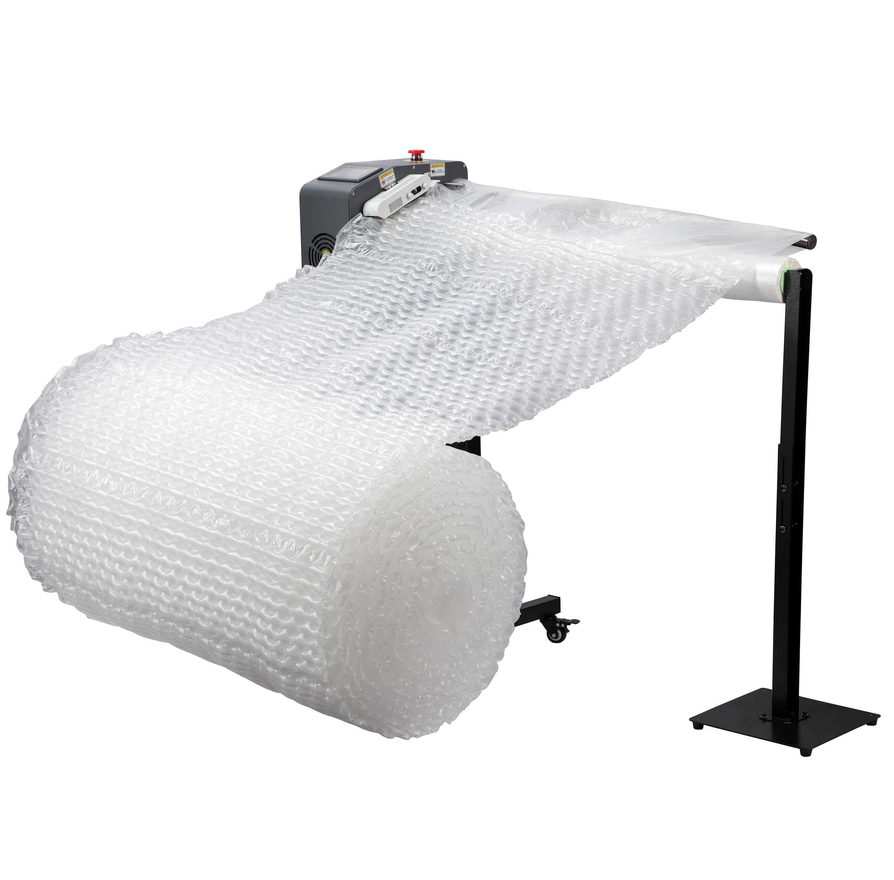 Air Cushion Film Bubble Roll Wrap Machine for 100CM Width Bubble Film Inflatable and Sealing to Protect Goods