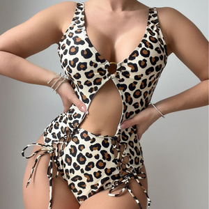 Modern Manufacturer New Printing Swimsuit One Piece Backless Swim Wear Sexy Bikini