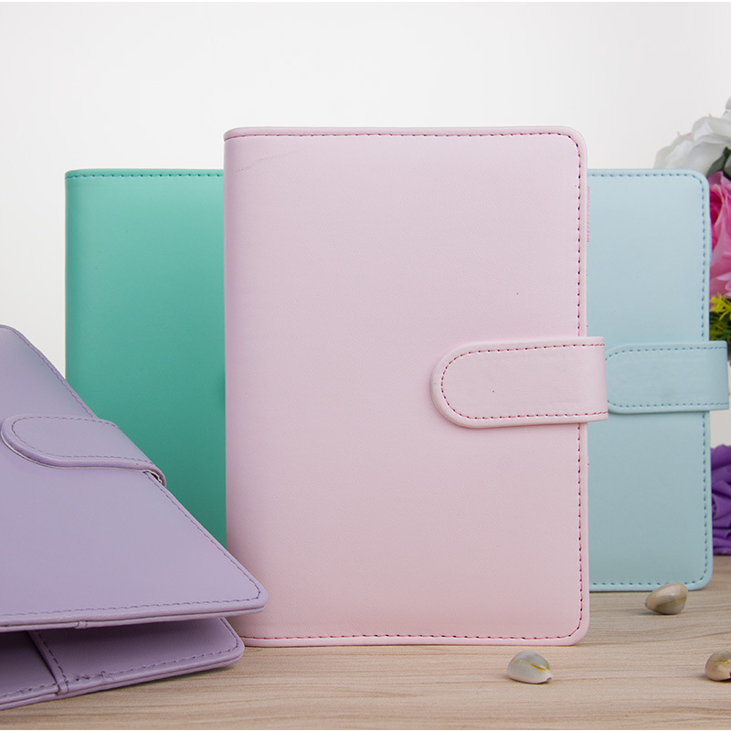 Wholesale A5 A6 Pu Leather Budget Binder Buckle Notebooks Cover Planner With Planner  Cash Envelope Ring Bound Planer