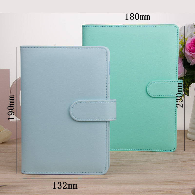 Wholesale A5 A6 Pu Leather Budget Binder Buckle Notebooks Cover Planner With Planner  Cash Envelope Ring Bound Planer