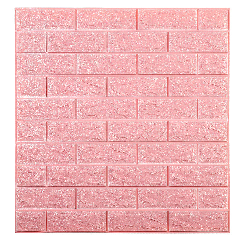 Luxury Home Decoration Wall Paper 3D Foam Wall Panel 3D Brick Soft Wall Stickers