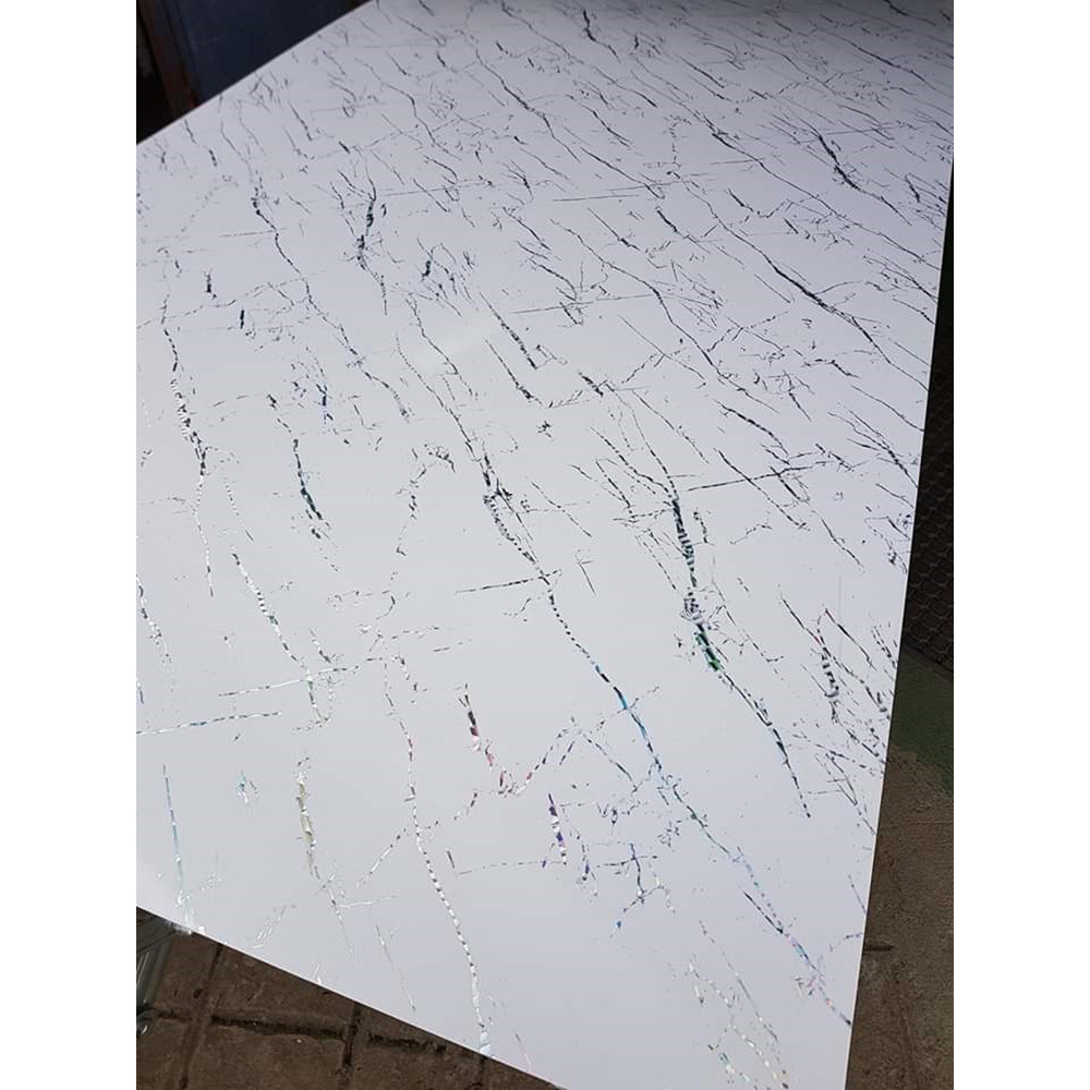 4x8 ft PVC uv marble sheet ,PVC UV wall panel ,Marble alternative panel 3mm pvc uv sheet