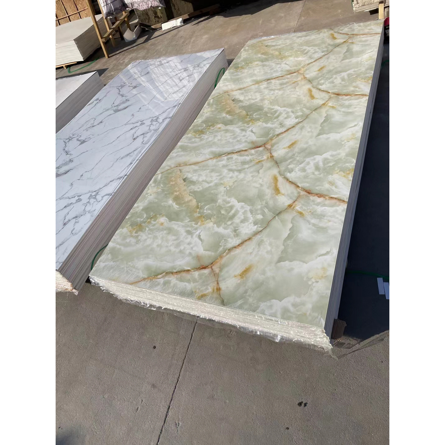 4x8 ft PVC uv marble sheet ,PVC UV wall panel ,Marble alternative panel 3mm pvc uv sheet