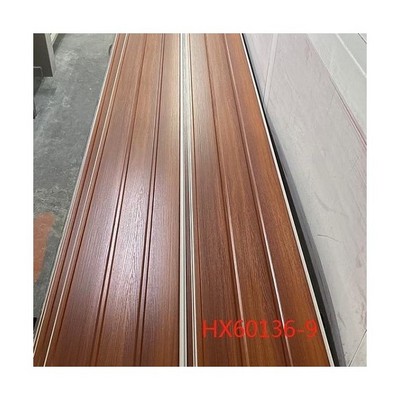 hot sales laminate pvc ceiling panel fluted pvc ceiling board hot stamping pvc drop ceiling with clips