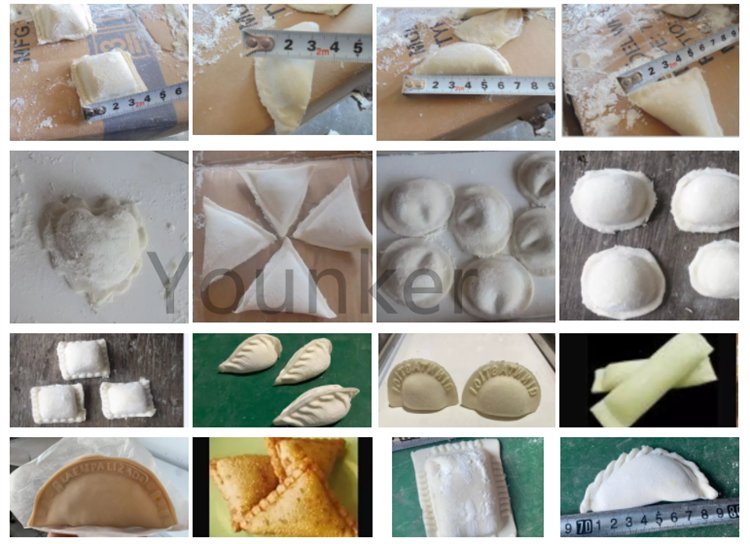 4500pcs/h Automatic Dumpling Machine Manual Folding Large Pie Making Big Empanada Machine Forming Samosa Making Machine Price