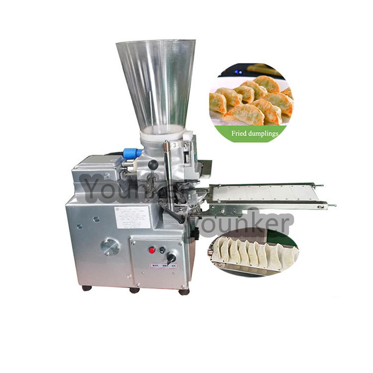 Semi Automatic Japanese Style Dumpling Making Gyoza Wrapping Machine