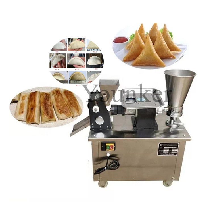 4500pcs/h Automatic Dumpling Machine Manual Folding Large Pie Making Big Empanada Machine Forming Samosa Making Machine Price