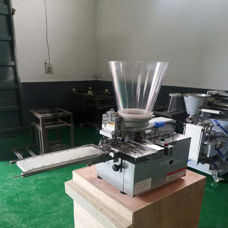 Semi Automatic Japanese Style Dumpling Making Gyoza Wrapping Machine