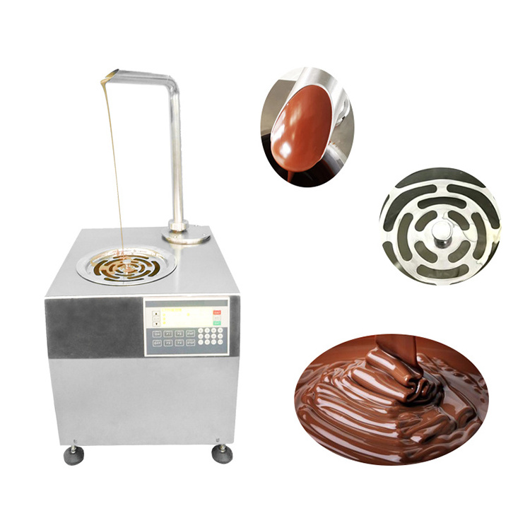 New design chocolate dispenser drops machine chocolate melting tempering machine